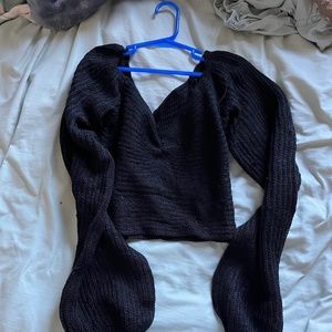 Women’s crochet sweater